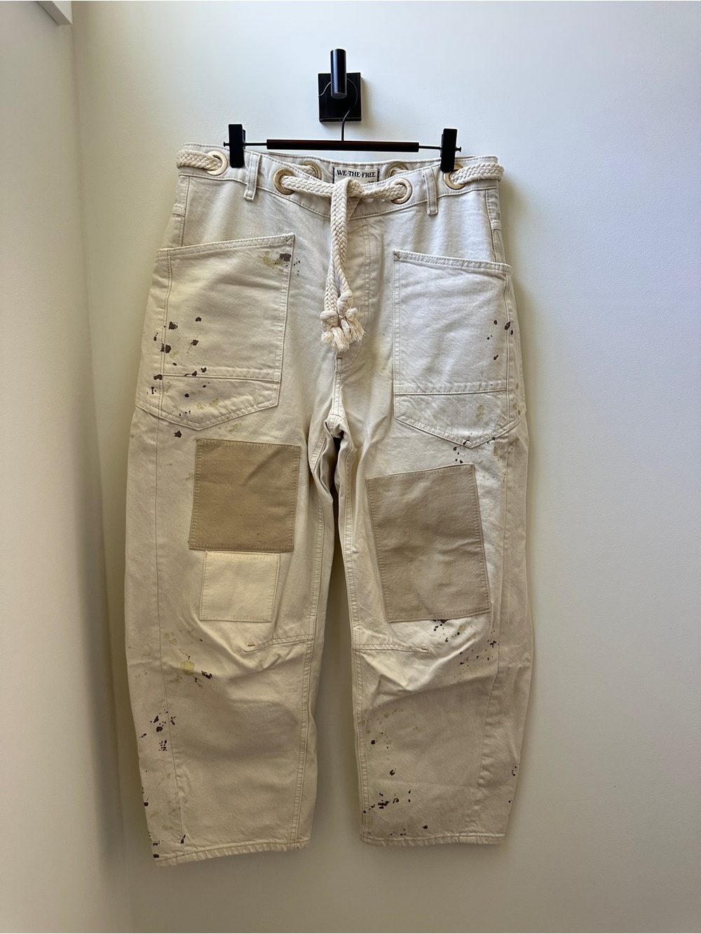 We the Free Moxie Pull-on Jeans in Off-White